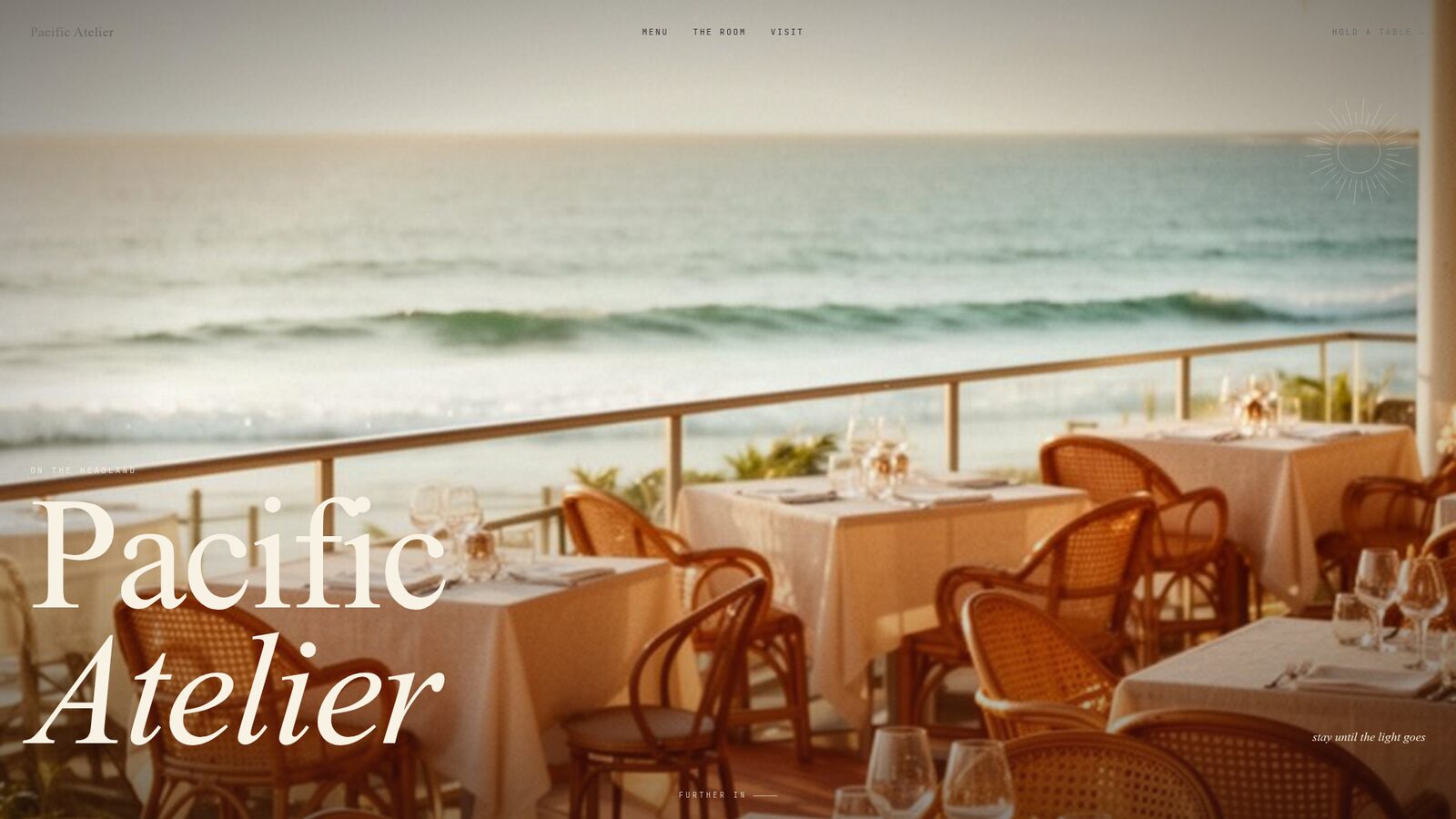 Pacific Atelier — site screenshot
